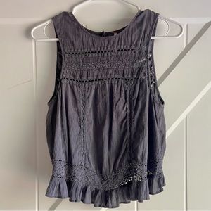 Free People Sleeveless Backless Top